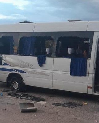 Нападение на автобус движения "Патриоты - За Жизнь"