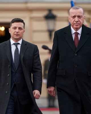 Зеленський та Ердоган: зустріч у Маріїнському палаці