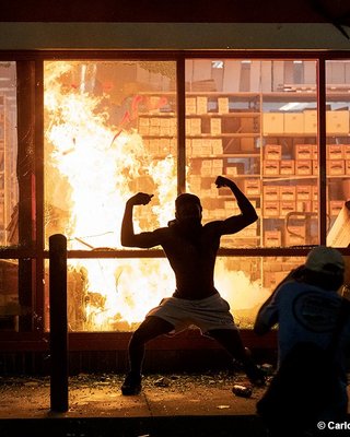 Протесты в США