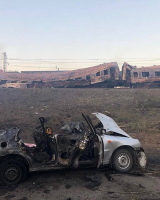 Станція Чаплине під Дніпром потрапила під ракетний удар ЗС РФ