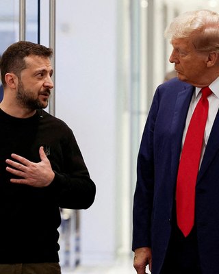 Зеленский и Трамп встретились в Риме