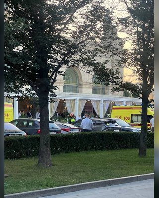 Взрыв в московском ресторане Balzi Rossi