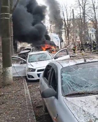 Удар ВС РФ по Сумам