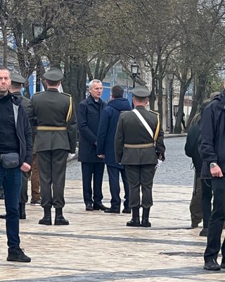 Візит генсека НАТО Столтенберга в Україну