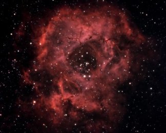 Астроном-любитель сделал невероятно красивое изображение туманности Розетка