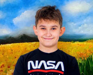 "Дайте мені хоча б п'ять гранат". Iсторія війни 10-річного художника Максима Бровченка