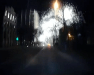 Удар по Kharkiv Palace: СМИ показали момент "прилета" российской ракеты (видео)