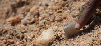 каменное орудие, первые люди, изобретение