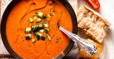 Прямиком из Испании: рецепт классического холодного супа гаспачо