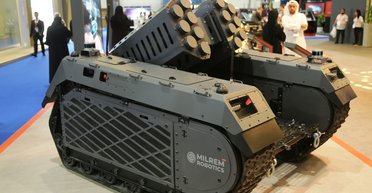 Наземный робот Milrem Robotics THeMIS будет стрелять боевыми дронами: что известно