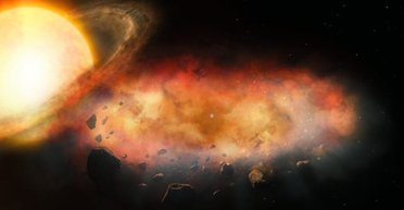 Загадковий об'єкт, оточений металевою хмарою, не можуть пояснити астрономи