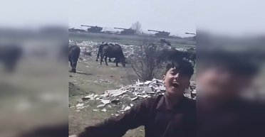 M110 на платформах: Пакистан мог отправить эшелон гаубиц к границе Индии, — соцсети (видео)