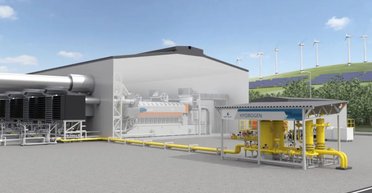 Гигантский морской двигатель превратили в генератор "зеленой" электроэнергии (видео)