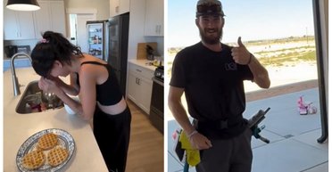 Женщина подшутила над сестрой, наняв мойщика окон: им оказался ее бывший (видео)