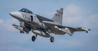 Перша місія в межах НАТО: шведські Gripen перехопили літак-розвідник Іл-20М (фото)