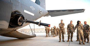 "Ангел смерти" самолет AC-130 может остаться без 105-мм пушки (фото)