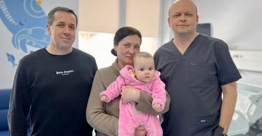 На Львовщине спасли 7-месячную девочку, которая родилась с "бомбой" в голове