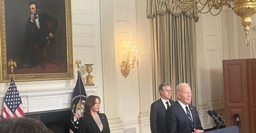 "Це обурливо": Байден виступив із промовою після нападу на Ізраїль (відео)