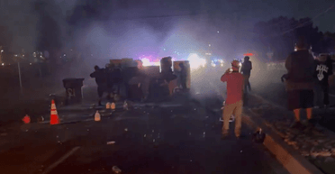 В США беспорядки: Трамп вводит две тысячи нацгвардейцев для подавления бунта (видео)