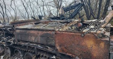 На Луганщине ВСУ из "Хаймарса" уничтожили российский ЗРК "Бук" с экипажем (фото)