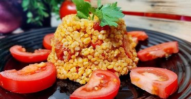 Идеальный гарнир: рецепт плова из булгура с томатами: рецепт плова из булгура с томатами