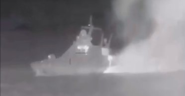 Уничтожение корабля "Сергей Котов": в ГУР показали, как "Magura V5" потопили корабль РФ (видео)