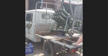 Артилерійський гібрид: у РФ встановили північнокорейську РСЗВ Type-75 на "буханку" (фото)