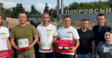 Миссия — спасать жизни: БФ молодежной инициативы "Надія" и меценат Анатолий Шкрибляк помогают военным и медикам на передовой