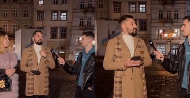 "Убегай от него": мужчина на свидании вспомнил бывшую и насмешил сеть (видео)