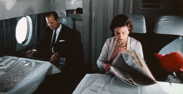 Любила мартіні та спати: як королева Єлизавета ІІ літала на British Airways