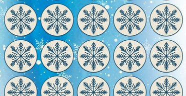 Хто дасть фору лейтенантові Коломбо: знайди одну відмінність у головоломці зі сніжинками