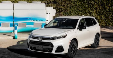 Нестандартный электромобиль Honda CR-V с заводским ГБО выходит на рынок (фото)