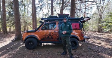 Компактный кроссовер Honda превратили в четырехместный внедорожный автодом (видео)