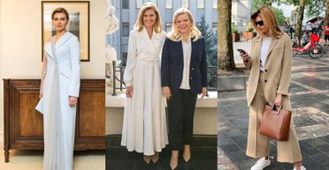 Первая леди Украины. Лучшие модные образы Елены Зеленской - 2019