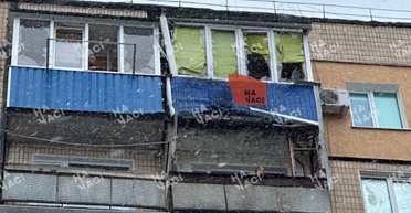 В Кривом Роге неизвестные из РПГ обстреляли квартиру с детьми (фото)