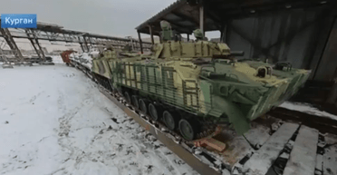 Армия РФ получила партию БМП-3 с комплексом РЭБ и дополнительным бронированием (видео)