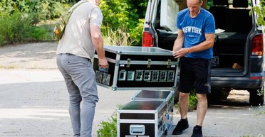 Силам ПВО на Харьковщине передали командный пункт тактической группы противовоздушной обороны "Кречет"