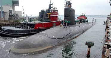 В Норвегии рыбаки сетью "поймали" атомную лодку ВМС США (фото)