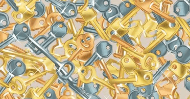 Добре захований: тільки 3% людей побачать дзвіночок серед блискучих ключів за 11 секунд