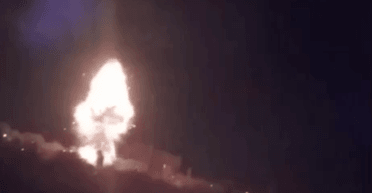 У Дніпрі палає готельно-ресторанний комплекс після атаки БПЛА (фото, відео)