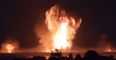 Кратер 82 м, остатки фундамента: взованные склады под Торопцом и Краснодаром видны со спутника (фото)