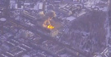 Значительные повреждения: в Генштабе показали видео удара ракетами Storm Shadow по заводу в Брянске