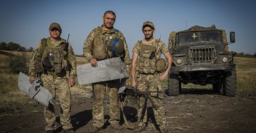 "Загоняли российский "Ланцет" до смерти": бойцы 72-й ОМБр рассказали, как сбили вражеский дрон