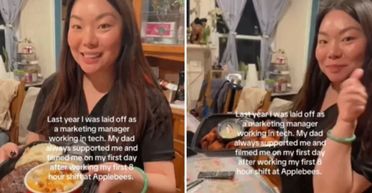 Звільнена з роботи жінка не була готова до того, що після цього зробить її батько (відео)