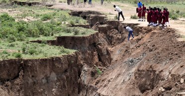Африканский континент раскалывается на две части быстрее, чем ожидалось