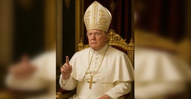 "Не воспринимают шуток": Трамп заявил, что католикам понравился его портрет в образе Папы Римского