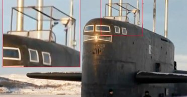 На российскую субмарину установили "мангал" (фото)