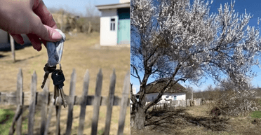 Багато років ніхто не жив: українка купила глиняну хату за "копійки" (фото)