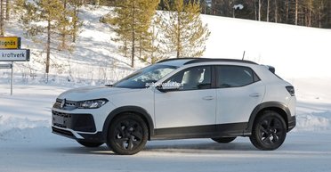 Самый маленький и дешевый кроссовер Volkswagen за $10000 впервые заметили на дорогах (фото)