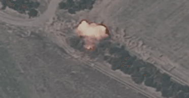 Сили оборони спалили радіолокаційну станцію ЗРК "Бук-М3" росіян (відео)